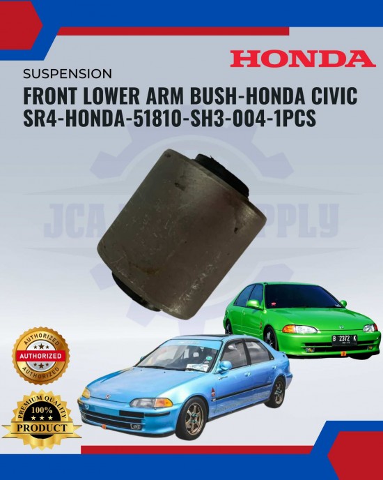 FRONT LOWER ARM BUSH-HONDA CIVIC SR4-HONDA-51810-SH3-004-1PCS- Absorber / Struts / Suspension Parts image