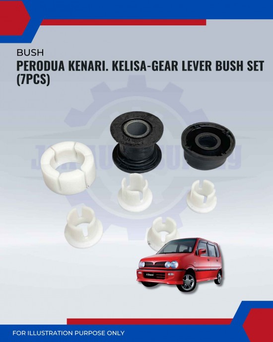 Gear Lever Bush Set (7pcs)-Kenari-Kelisa Gear Lever Bush Set (7pcs)-Kenari-Kelisa