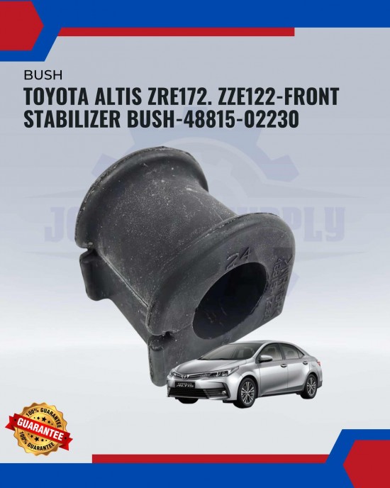 Showing image for Toyota Altis ZRE172. ZZE122-Front Stabilizer Bush-48815-02230 Toyota Altis ZRE172. ZZE122-Front Stabilizer Bush-48815-02230 Absorber Mounting / Absorber Bush / Absorber Link-Stabilizer Link image