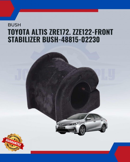 Showing image for Toyota Altis ZRE172. ZZE122-Front Stabilizer Bush-48815-02230 Toyota Altis ZRE172. ZZE122-Front Stabilizer Bush-48815-02230 Absorber Mounting / Absorber Bush / Absorber Link-Stabilizer Link image