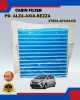 Cabin Filter Carbon (Blue)-Perodua Alza-Bezza-Myvi Lagi Best-Icon-D20N-17801- image