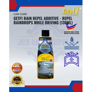 Getf1 Rain Repel Additive - Repel Raindrops while Driving (130ml)