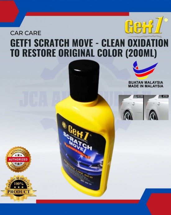 Getf1 Scratch Move - Clean Oxidation To Restore Original Color (200ml) Car Care Products image