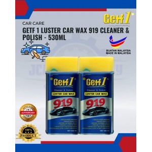 Getf 1 Luster Car Wax 919 Cleaner & Polish - 530ml