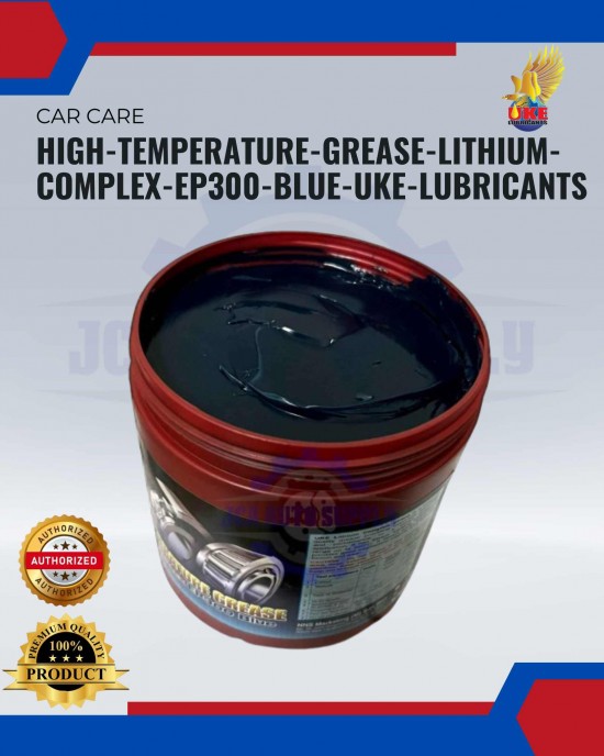 High-Temperature-Grease-Lithium-Complex-EP300-Blue-UKE-Lubricants Car Care Products image