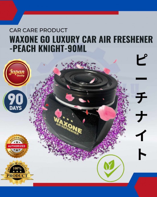 Waxone Go Luxury Car Air Freshener - Peach Knight - 90ml image