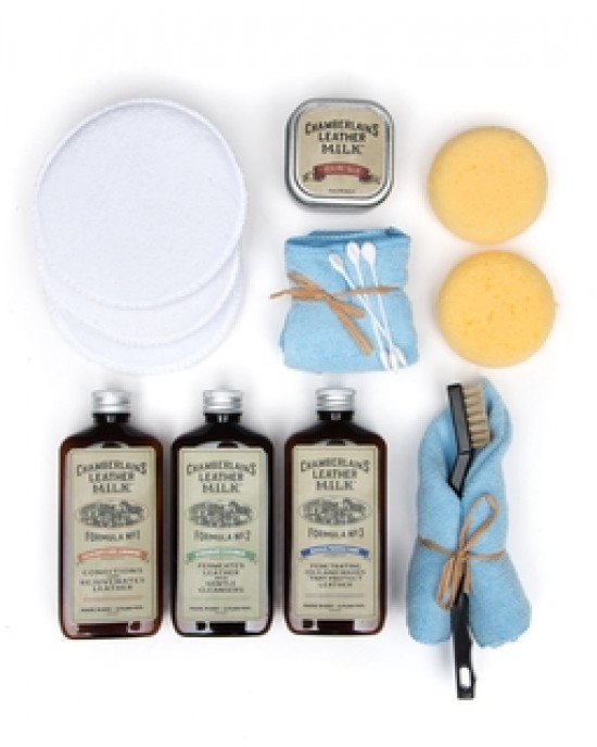 Chamberlain's Leather Milk Premium Leather Restoration Kit Leather Care 4.9 Car Care Products image