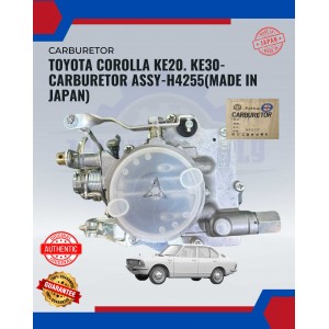 Toyota Corolla KE20. KE30-Carburetor Assy-H4255(MADE IN JAPAN)