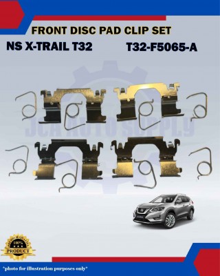 Front Disc Pad Clip Set-Nissan X-Trail T32 2.0cc 2.5cc-T32-F5065-A
