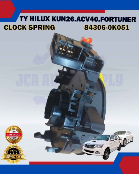 Showing image for Clock spring-Toyota Hilux KUN25.KUN26.Camry ACV30.ACV40.Vios NCP93.Fortuner TGN51.Innova TGN40.Altis ZZE142-84306-0K051 Clock spring-Toyota Hilux KUN25.KUN26.Camry ACV30.ACV40.Vios NCP93.Fortuner TGN51.Innova TGN40.Altis ZZE142-84306-0K051 image