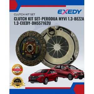 Clutch Kit Set-Perodua Myvi 1.3-Bezza 1.3-Exedy-DH557162U