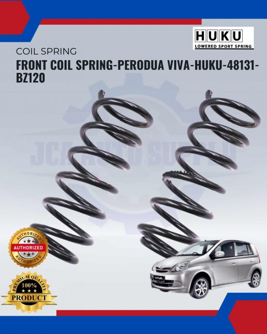 Perodua Viva-Front Coil Spring-HUKU-48131-BZ120 Coil Spring image