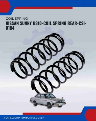 Coil Spring Rear-Datsun Sunny B310-CSI-0184