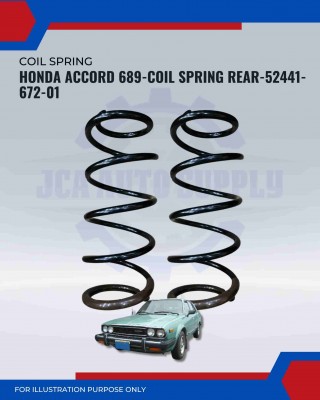 Coil Spring Rear-Honda Accord 689-52441-672-01