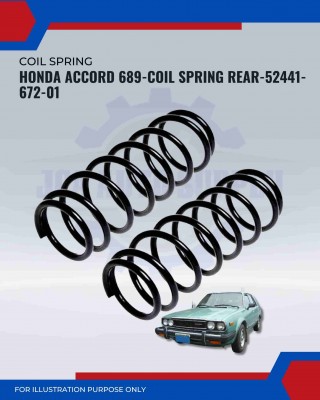 Coil Spring Rear-Honda Accord 689-52441-672-01