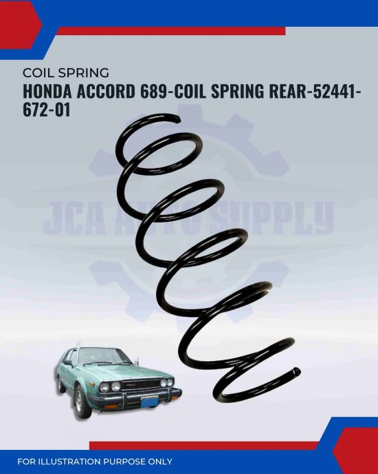 Coil Spring Rear-Honda Accord 689-52441-672-01