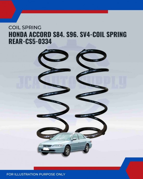 Coil Spring Rear-Honda Accord S84. S96. SV4-CS5-0334