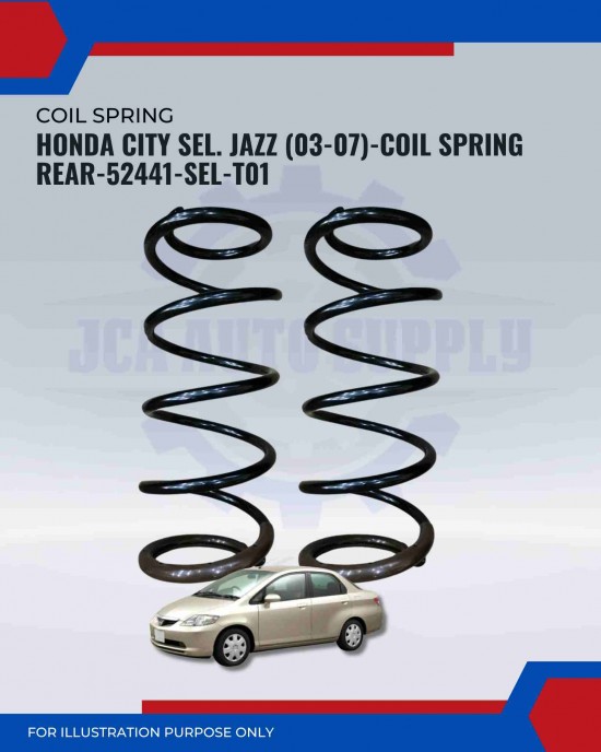 Coil Spring Rear-Honda City Sel-52441-Sel-T01