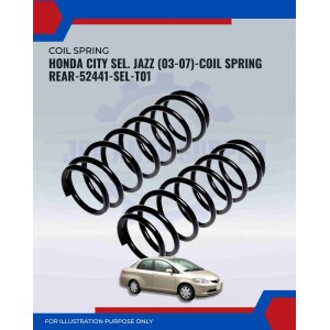 Coil Spring Rear-Honda City Sel-52441-Sel-T01