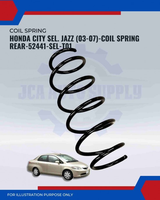 Coil Spring Rear-Honda City Sel-52441-Sel-T01