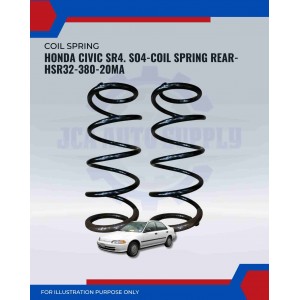 Coil Spring Rear-Honda Civic SR4. SO4-HSR32-380-20MA