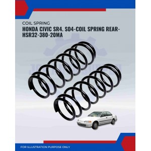 Coil Spring Rear-Honda Civic SR4. SO4-HSR32-380-20MA