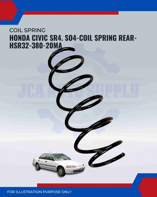 Coil Spring Rear-Honda Civic SR4. SO4-HSR32-380-20MA
