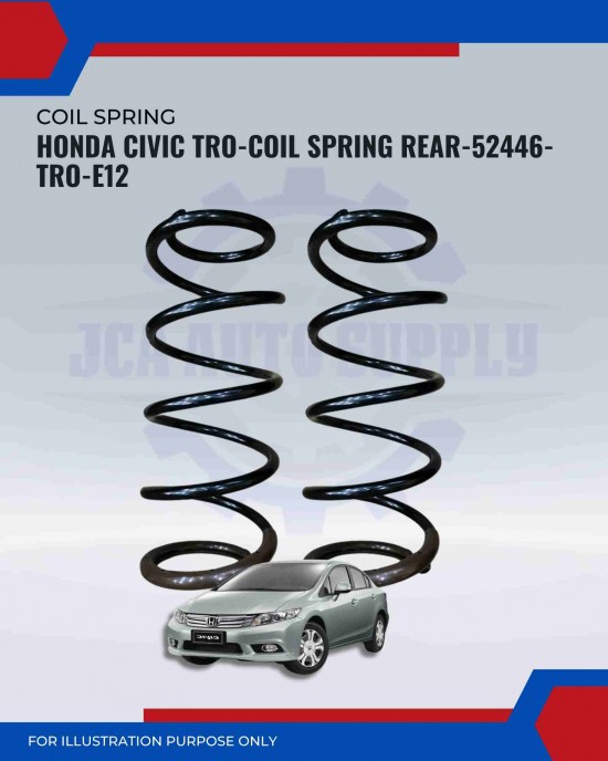 Coil Spring Rear-Honda Civic TRO-52446-TRO-E12