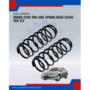 Coil Spring Rear-Honda Civic TRO-52446-TRO-E12