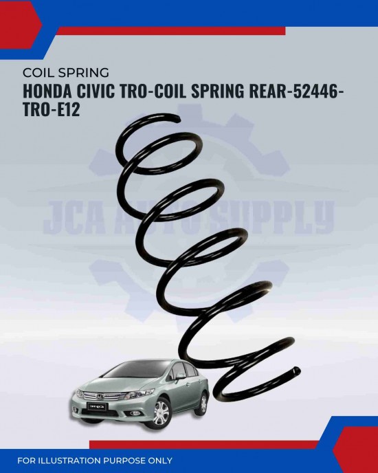 Coil Spring Rear-Honda Civic TRO-52446-TRO-E12
