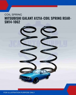 Coil Spring Rear-Mitsubishi Galant A121A-SM14-1062