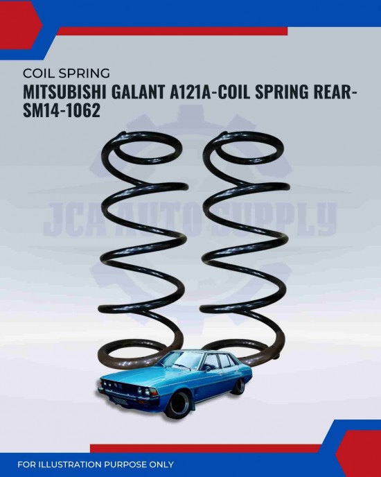 Coil Spring Rear-Mitsubishi Galant A121A-SM14-1062
