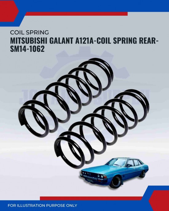Coil Spring Rear-Mitsubishi Galant A121A-SM14-1062