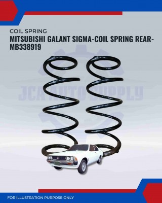 Coil Spring Rear-Mitsubishi Galant Sigma-MB33891