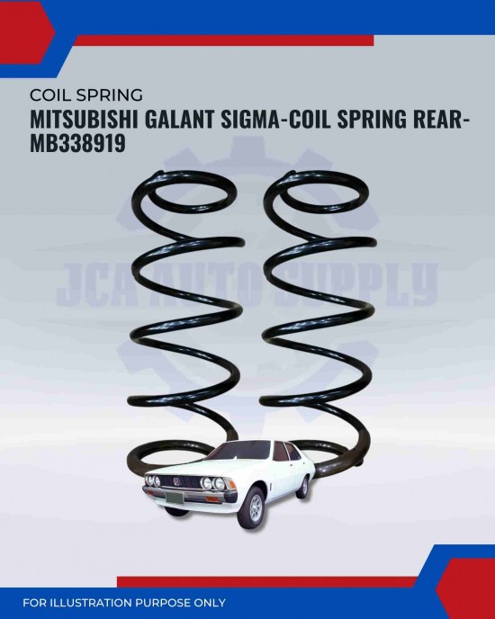 Coil Spring Rear-Mitsubishi Galant Sigma-MB33891