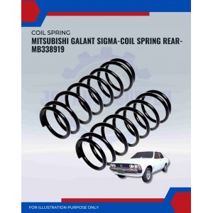 Coil Spring Rear-Mitsubishi Galant Sigma-MB33891