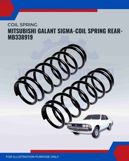 Coil Spring Rear-Mitsubishi Galant Sigma-MB33891