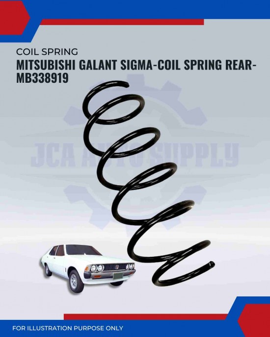 Coil Spring Rear-Mitsubishi Galant Sigma-MB33891