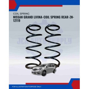 Coil Spring Rear-Nissan Grand Livina-ZN-12119