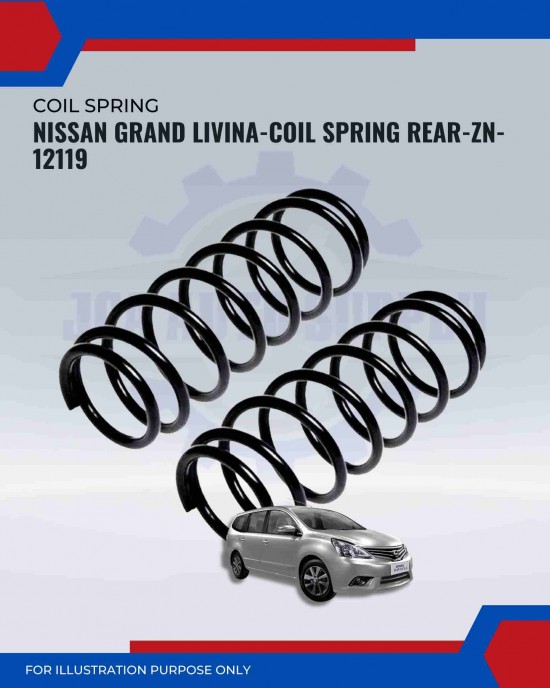 Coil Spring Rear-Nissan Grand Livina-ZN-12119