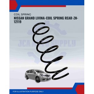 Coil Spring Rear-Nissan Grand Livina-ZN-12119
