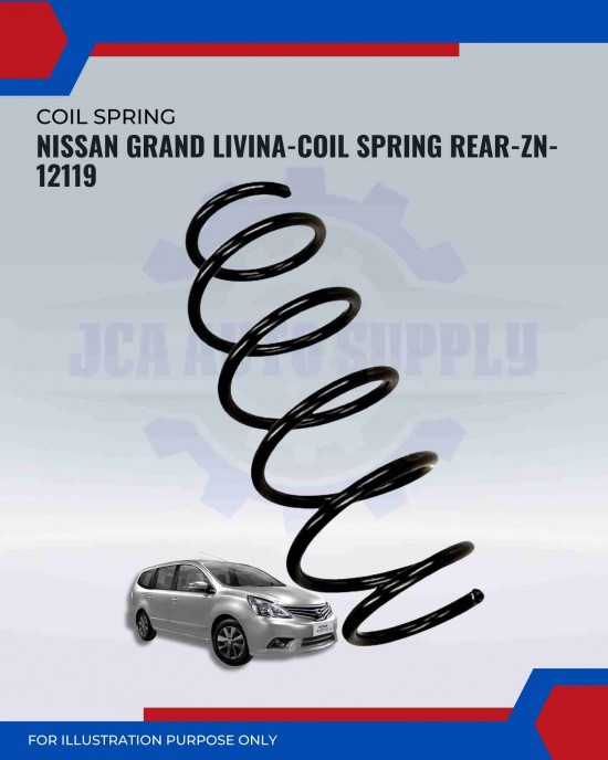 Coil Spring Rear-Nissan Grand Livina-ZN-12119