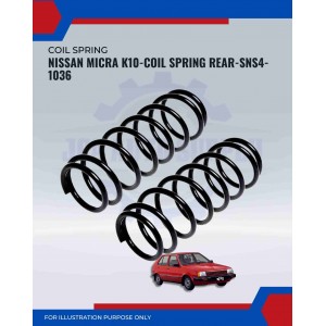 Coil Spring Rear-NissanMicra K10-SNS4-1036