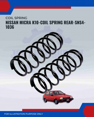 Coil Spring Rear-NissanMicra K10-SNS4-1036