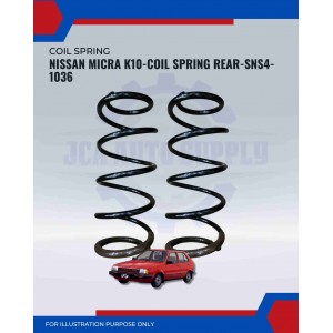 Coil Spring Rear-NissanMicra K10-SNS4-1036