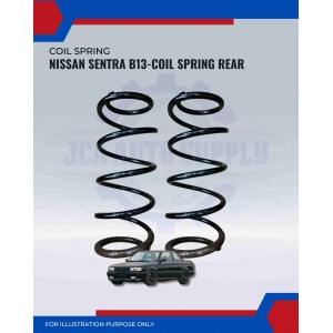 Coil Spring Rear-Nissan Sentra B13