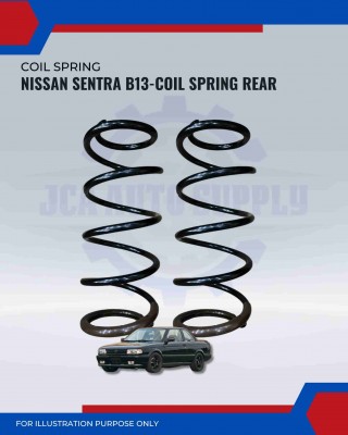 Coil Spring Rear-Nissan Sentra B13