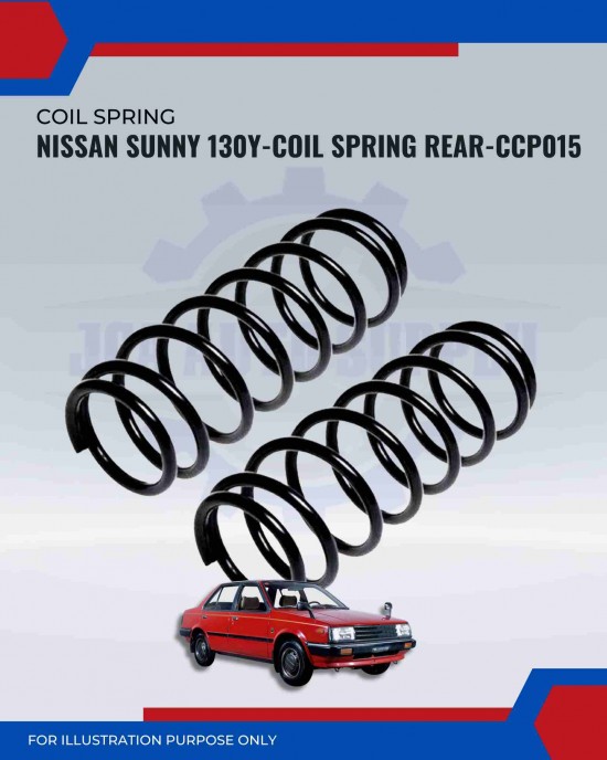 Coil Spring Rear-Nissan Sunny 130Y-CCP015