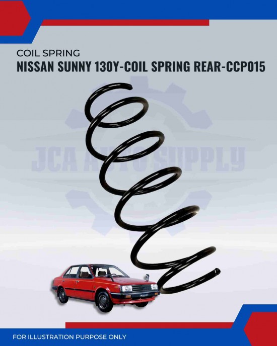 Coil Spring Rear-Nissan Sunny 130Y-CCP015