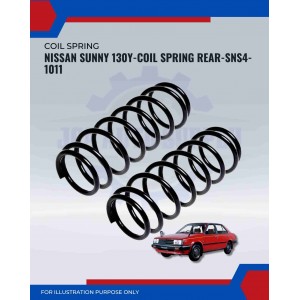 Coil Spring Rear-Nissan Sunny 130Y-SNS4-1011